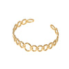 Wholesale Geometric Titanium Steel Electroplated Female Bracelet In Ins Style