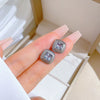 Wholesale Geometric Titanium Steel Electroplated Minimalistic Earrings For Men And Women