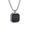 Wholesale Geometric Titanium Steel Necklace Jewelry Suitable For Women And Men With Electroplating Process