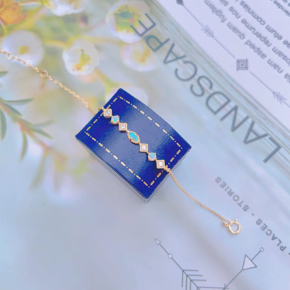 Wholesale Geometric Vintage Style Electroplated 925 Silver Bracelet For Women