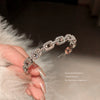 Wholesale Geometric Zircon Copper Bracelet Fashionable And Light Luxury Jewelry