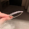 Wholesale Geometric Zircon Copper Bracelet With Real Gold Electroplated Simple And Elegant Light Luxury Design