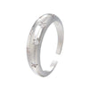 Wholesale Geometric Zircon Star Open Ring For Women Copper Retro Creative Fashion