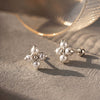 Wholesale Geometric Zirconia 925 Silver Earrings For Women
