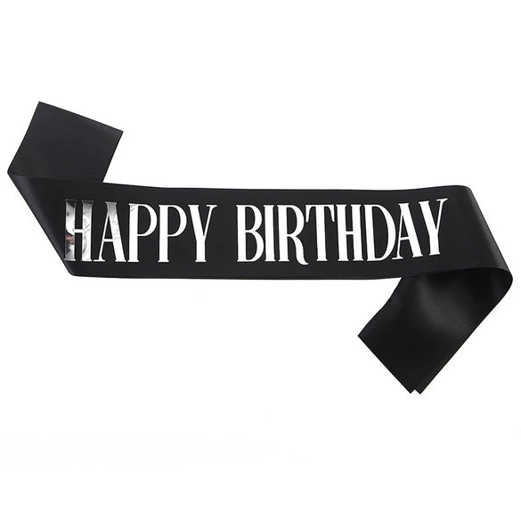 Wholesale Gilded And Bronzing Birthday Shoulder Strap Etiquette Belt Made Of Sardine For Party