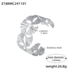 Wholesale Ginkgo Leaf Stainless Steel Bracelet With Hollow Opening Exaggerated Design And 18K Gold Plated Electroplating For Women