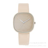 Wholesale Girls' Fashionable Square Alloy And Imitation Leather Quartz Watch In Minimalist Style