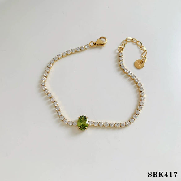 Wholesale Girls Multi Layer Bracelet Suit In Stainless Steel With Geometric Design And Electroplating