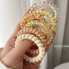Wholesale Girls Silicone Handmade High Elasticity Sweet Style Hair Tie
