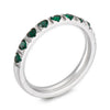 Wholesale Girls Titanium Steel Geometric Style Stacked Ring With Electroplating Treatment