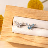 Wholesale Girly Butterfly Titanium Steel Ear Nails With Electroplating And Animal Pattern