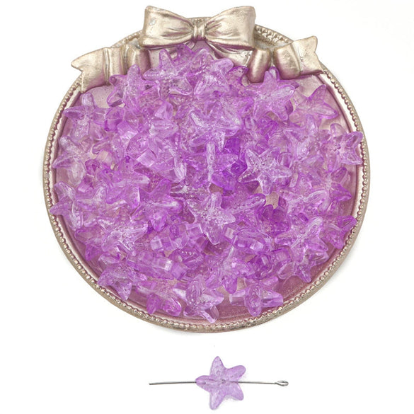 Wholesale Glass And Colored Glaze Handmade Starfish Beaded Bracelet Necklace Accessories