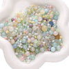 Wholesale Glass And Glaze Mixed Bead String Handmade Diy Material For Bracelet Necklace Pendant With Geometric Style