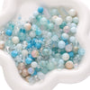 Wholesale Glass And Glaze Mixed Bead String Handmade Diy Material For Bracelet Necklace Pendant With Geometric Style