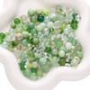 Wholesale Glass And Glaze Mixed Bead String Handmade Diy Material For Bracelet Necklace Pendant With Geometric Style