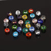 Wholesale Glass Crystal Wheel Beads Handmade Beaded Accessories