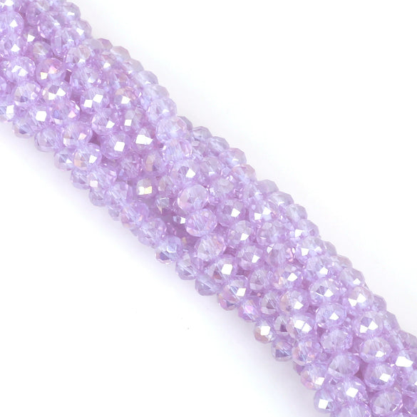 Wholesale Glass Crystal Wheel Beads Handmade Beaded Accessories