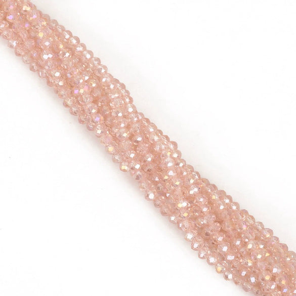 Wholesale Glass Crystal Wheel Beads Handmade Beaded Accessories