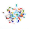 Wholesale Glass Crystal Wheel Beads Handmade Beaded Accessories