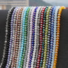 Wholesale Glass Crystal Wheel Beads Handmade Beaded Accessories