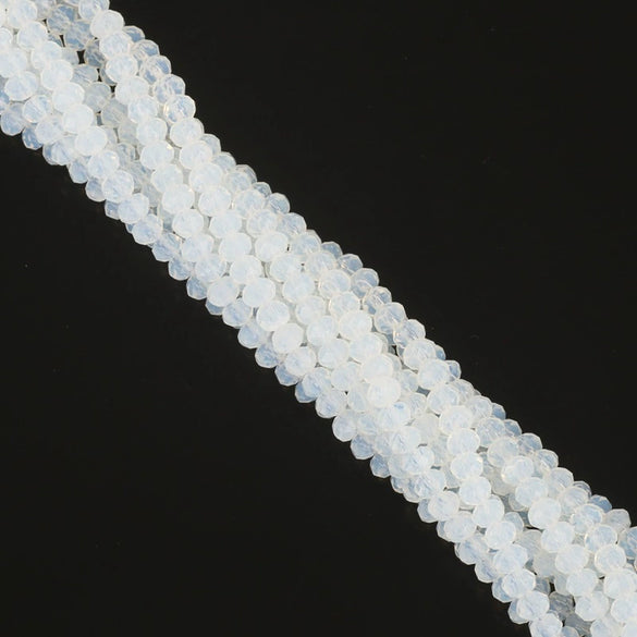 Wholesale Glass Crystal Wheel Beads Handmade Beaded Accessories