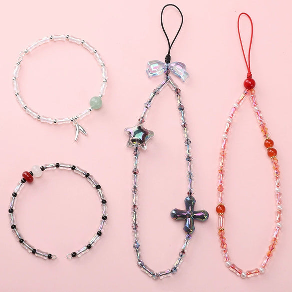 Wholesale Glass Fashion Style Beads For Handmade Bracelet Accessories