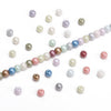 Wholesale Glass Glaze Beaded Rice Beads Diy Handmade Bracelet Necklace With Starry Sky Pattern Jewelry Material Bag Accessories