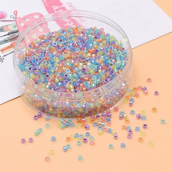 Wholesale Glass Glaze Beads Elegant Natural Style Diy Handmade Bracelet Necklace Accessories