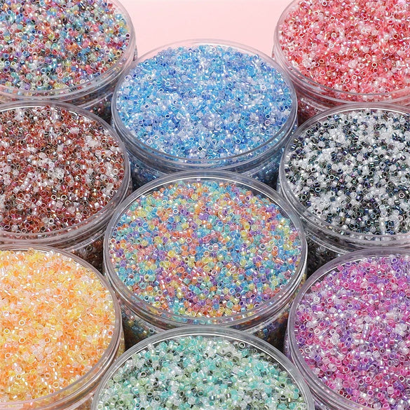 Wholesale Glass Glaze Beads Elegant Natural Style Diy Handmade Bracelet Necklace Accessories