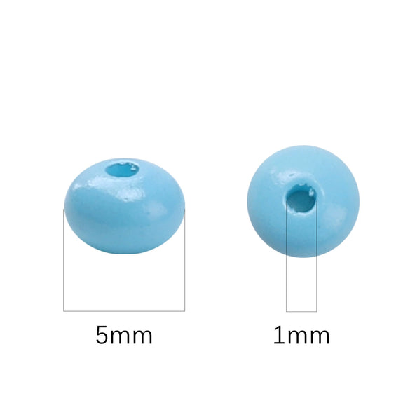 Wholesale Glass Glaze Beads For Diy Handmade Bracelet Necklace Jewelry Simple Style Abacus Beads