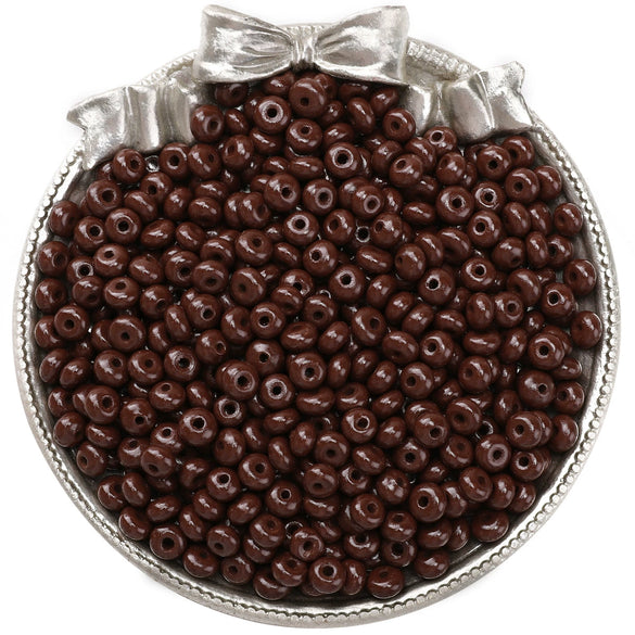 Wholesale Glass Glaze Beads For Diy Handmade Bracelet Necklace Jewelry Simple Style Abacus Beads