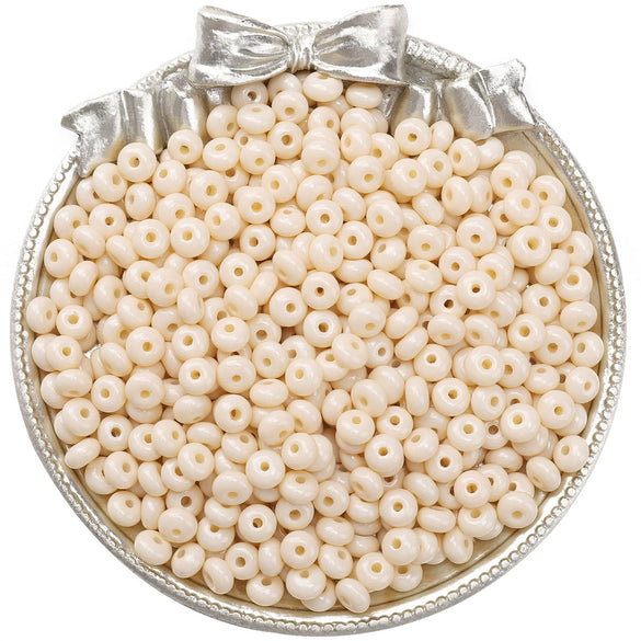 Wholesale Glass Glaze Beads For Diy Handmade Bracelet Necklace Jewelry Simple Style Abacus Beads