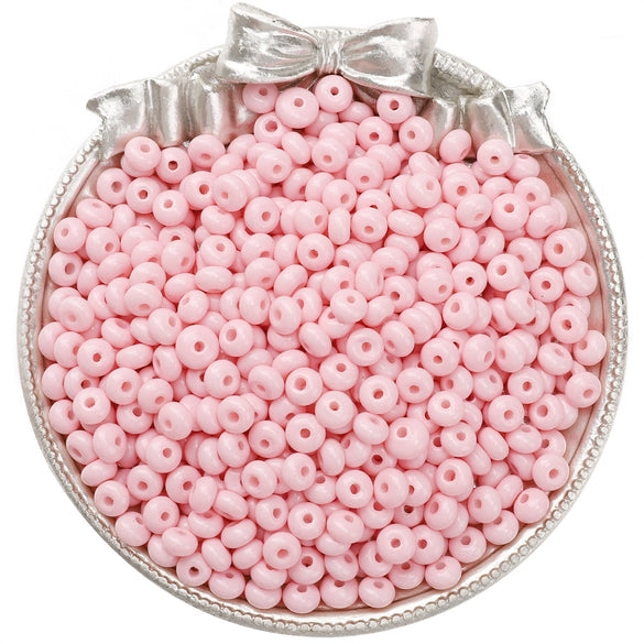 Wholesale Glass Glaze Beads For Diy Handmade Bracelet Necklace Jewelry Simple Style Abacus Beads