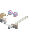 Wholesale Glass Glaze Dried Flower Drop Shape Geometric Earrings