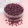 Wholesale Glass Glaze Geometric Round Beads Handmade Bracelet Necklace Mobile Phone Chain Accessories