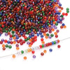 Wholesale Glass Glaze Geometric Round Beads Handmade Bracelet Necklace Mobile Phone Chain Accessories