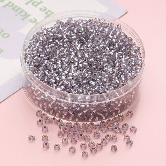 Wholesale Glass Glaze Geometric Round Beads Handmade Bracelet Necklace Mobile Phone Chain Accessories