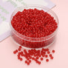 Wholesale Glass Glaze Geometric Round Beads Handmade Bracelet Necklace Mobile Phone Chain Accessories