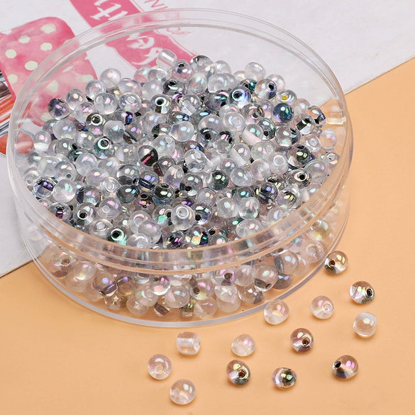 Wholesale Glass Glaze Geometric Water Droplets Beads For Handmade Bracelet Necklace Pendant Accessories