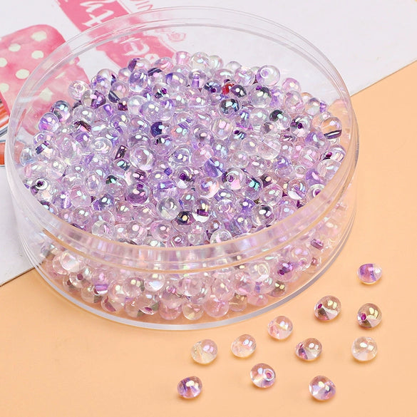 Wholesale Glass Glaze Geometric Water Droplets Beads For Handmade Bracelet Necklace Pendant Accessories