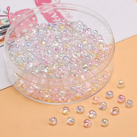Wholesale Glass Glaze Geometric Water Droplets Beads For Handmade Bracelet Necklace Pendant Accessories