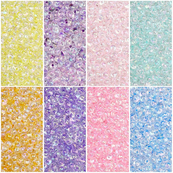 Wholesale Glass Glaze Geometric Water Droplets Beads For Handmade Bracelet Necklace Pendant Accessories