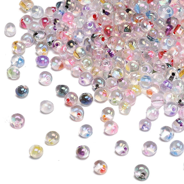 Wholesale Glass Glaze Geometric Water Droplets Beads For Handmade Bracelet Necklace Pendant Accessories