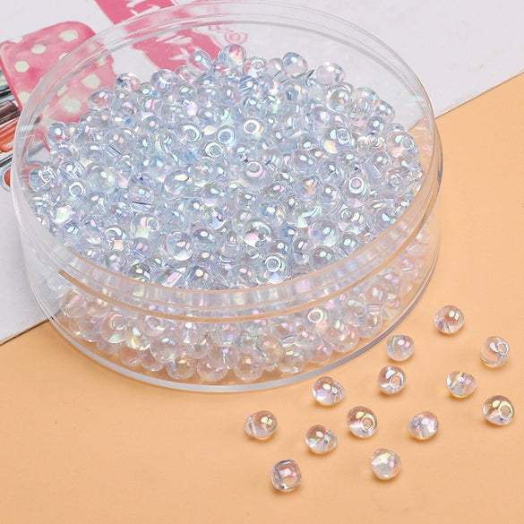 Wholesale Glass Glaze Geometric Water Droplets Beads For Handmade Bracelet Necklace Pendant Accessories