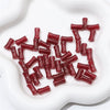 Wholesale Glass Glaze Handmade Bead String Jewelry Material For Bracelet Headdress Imitation Jade Straight Hole Bamboo Beads