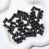 Wholesale Glass Glaze Handmade Bead String Jewelry Material For Bracelet Headdress Imitation Jade Straight Hole Bamboo Beads
