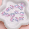 Wholesale Glass Glaze Handmade Double Hole Lotus Loose Beads For Diy Necklace And Bracelet Accessories