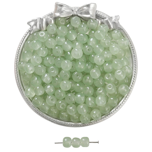 Wholesale Glass Glaze Handmade Geometric Apple Beads Bracelet Necklace Accessories