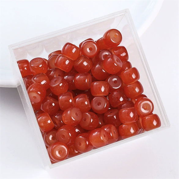 Wholesale Glass Glaze Handmade Geometric Apple Beads Bracelet Necklace Accessories