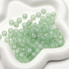 Wholesale Glass Glaze Imitation Jade Abacus Beads For Jewelry Making Geometric Personality Style